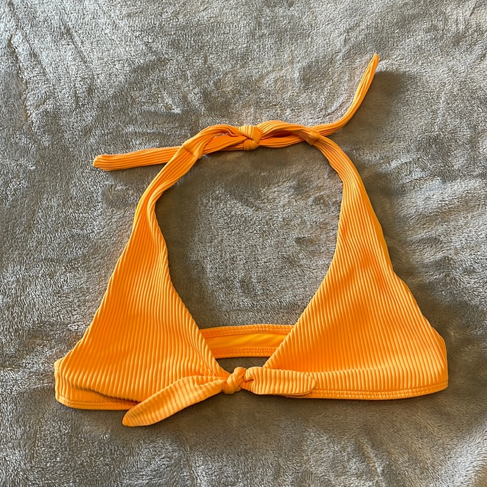 Yellow Bikini Top